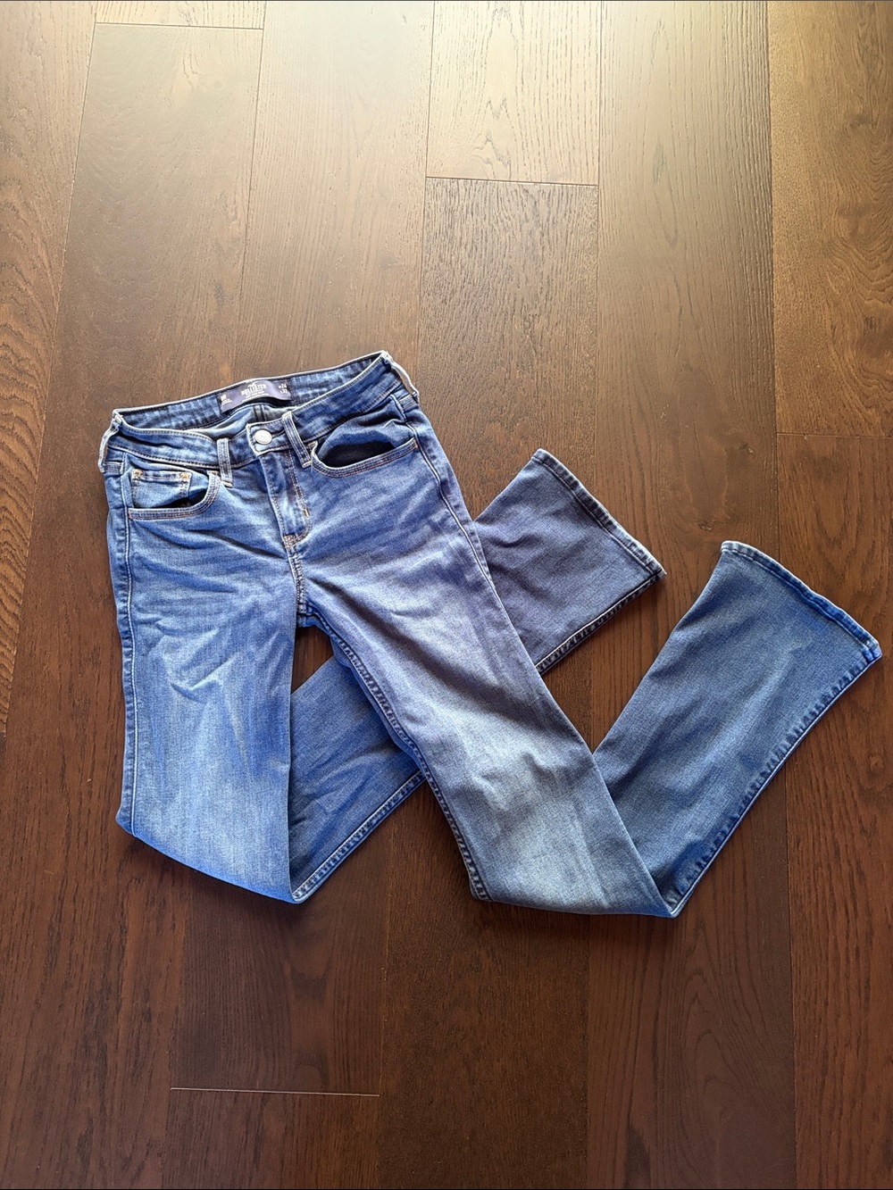 Hollister Low-Rise Boot Cut Jeans